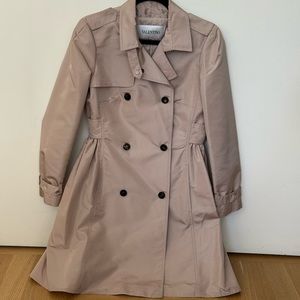 Valentino trench coat, dust pink color